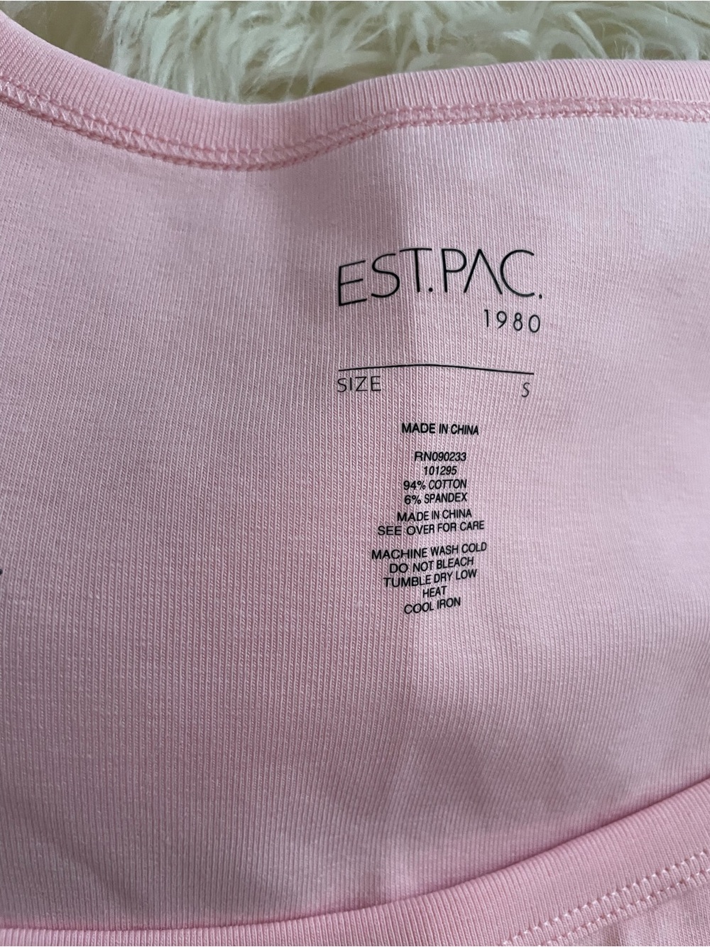 PacSun Light Pink Top - Picture 3 of 4